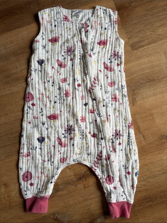 Little Unicorn Other - Little Unicorn Floral Muslin Sleep Sack Night Gown Overalls 18-24m